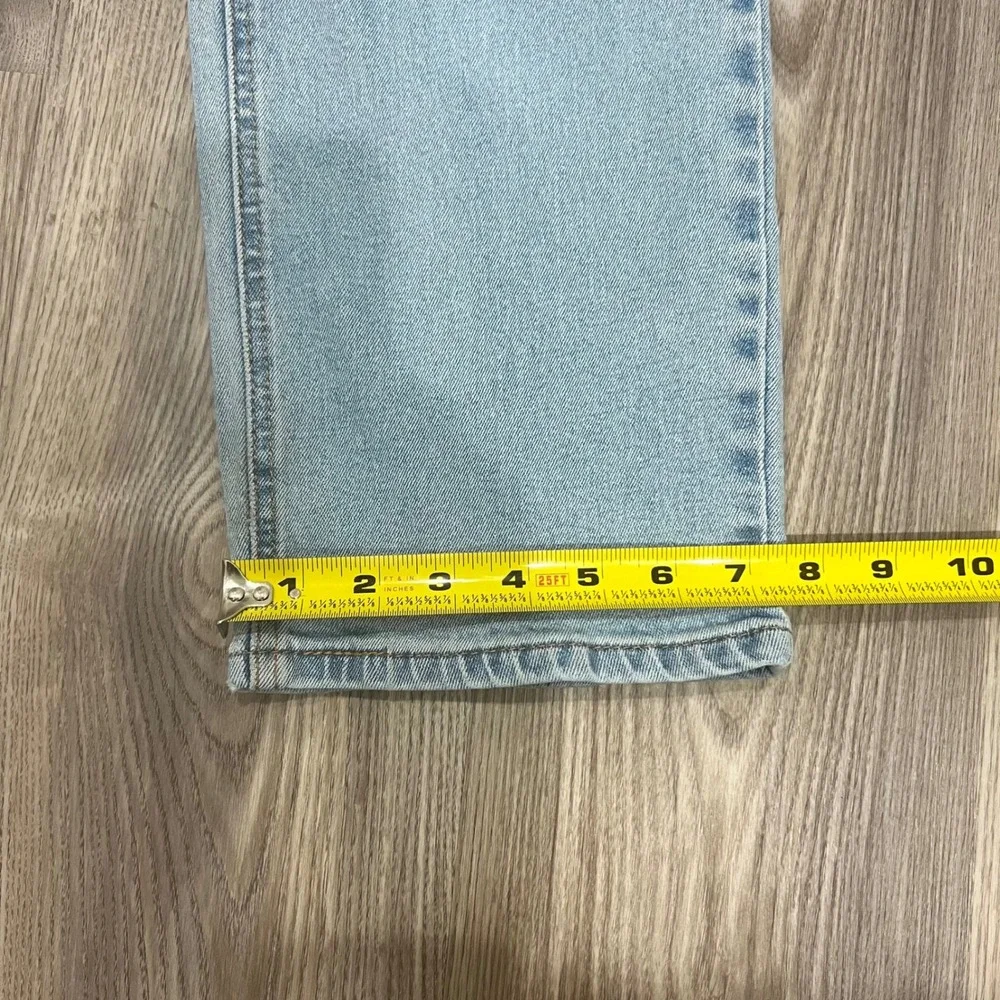 Levis 541 Athletic Taper Jeans Mens 40x32 Light Wash Blue Denim Cut week 3, 2022